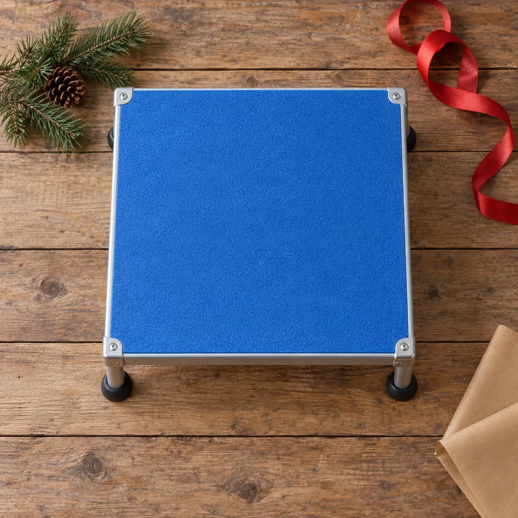 Representative photo-style image of pet agility pause table — generated, not a specific product