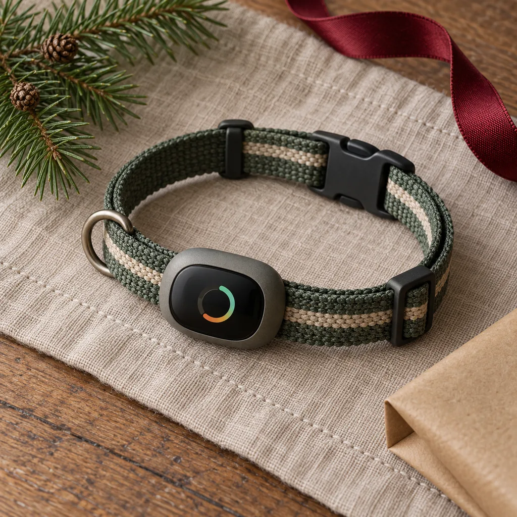 Representative photo-style image of pet calorie burn tracker — generated, not a specific product
