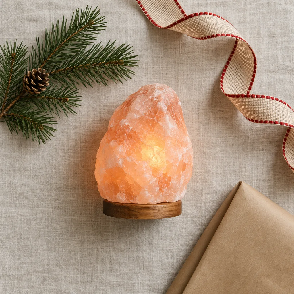 Representative photo-style image of salt night light — generated, not a specific product