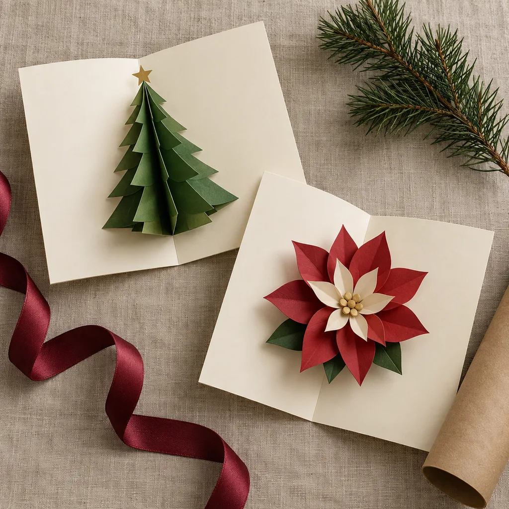 Representative photo-style image of pop up cards — generated, not a specific product