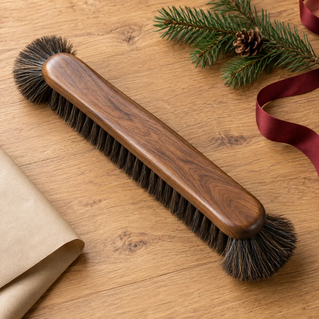 Representative photo-style image of premium billiard table brush — generated, not a specific product