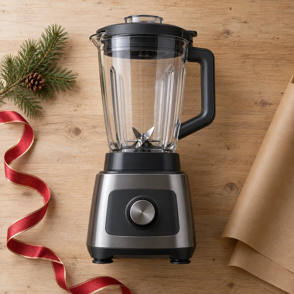 Representative photo-style image of professional high-performance blender — generated, not a specific product