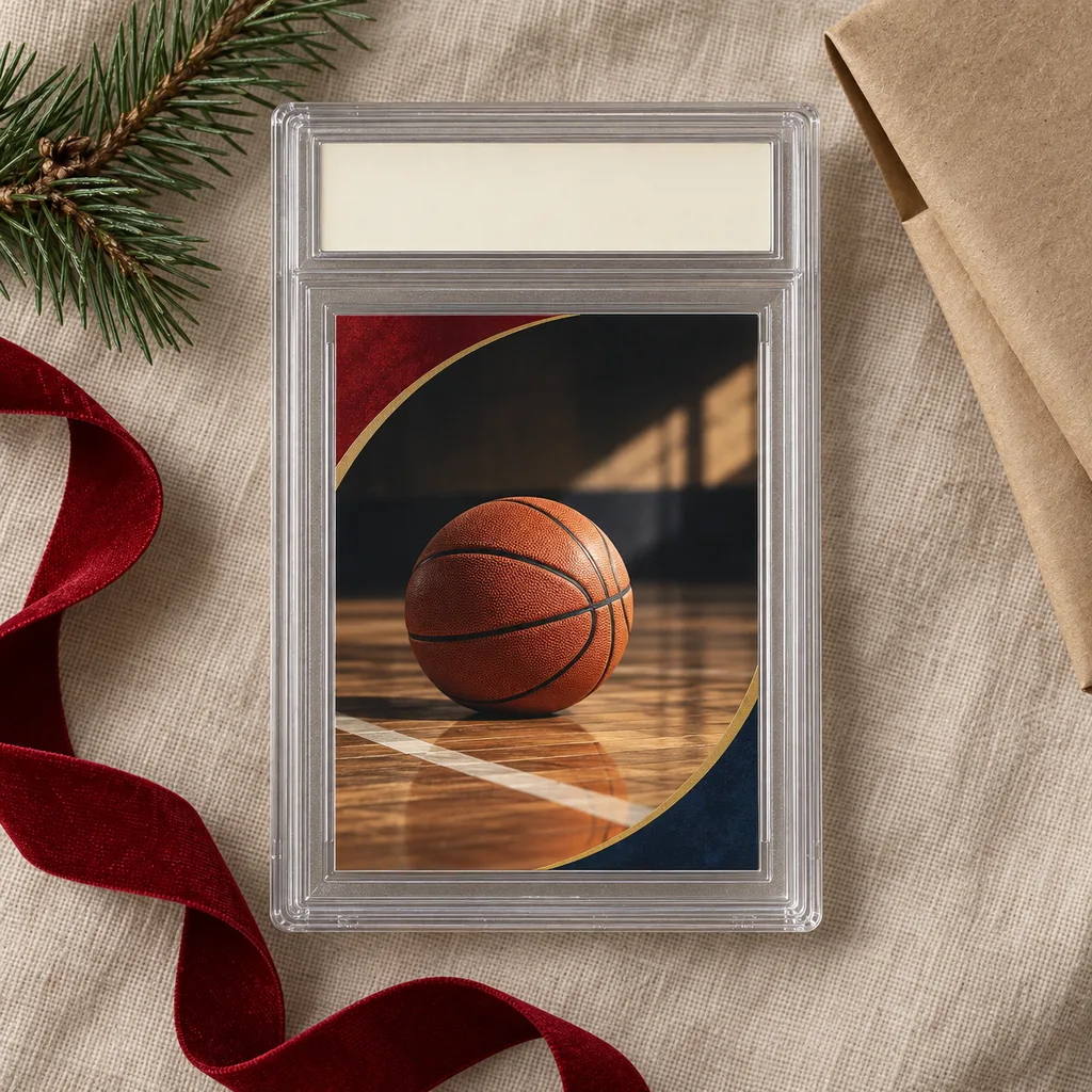 Representative photo-style image of professionally graded sports trading card — generated, not a specific product