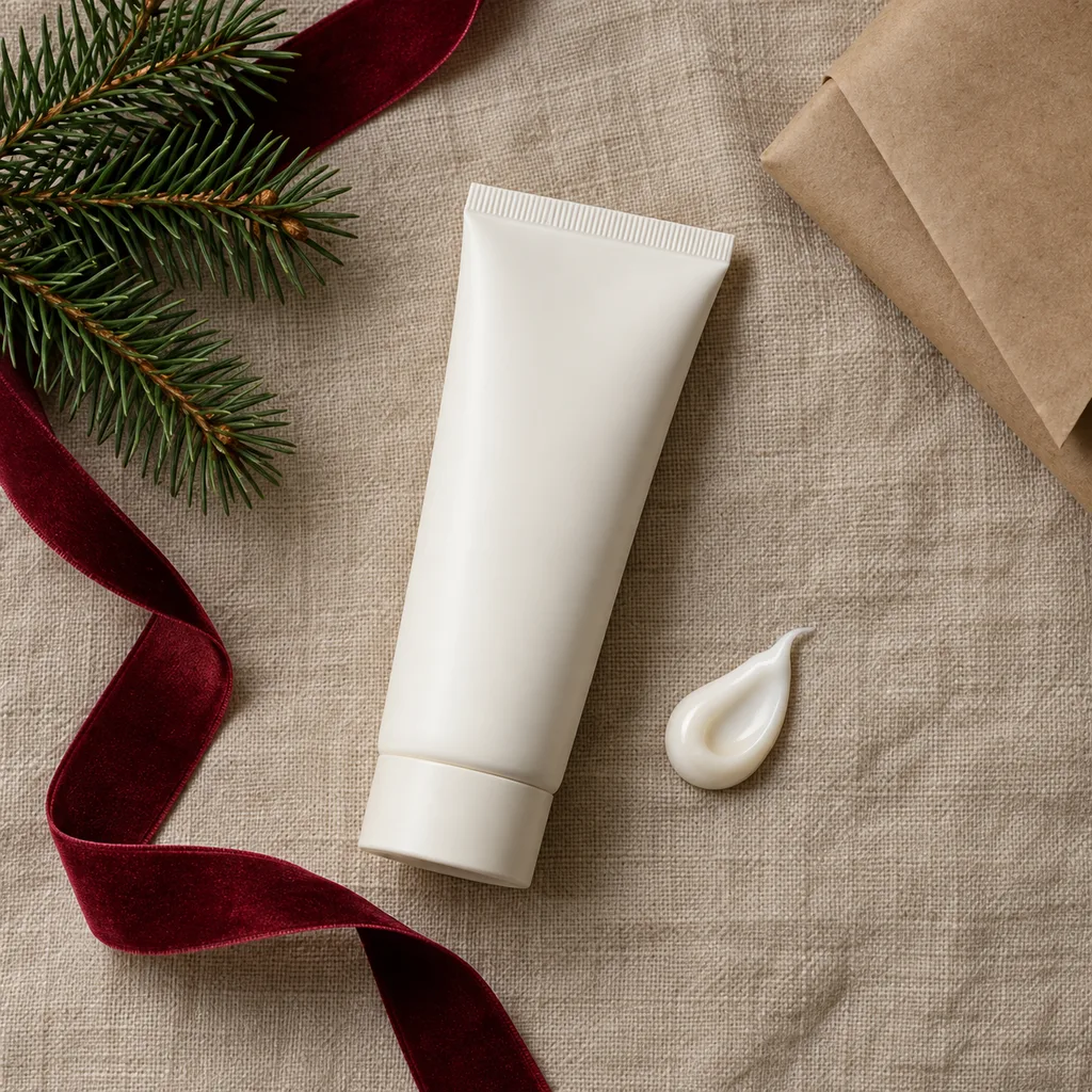 Representative photo-style image of protective barrier hand cream — generated, not a specific product