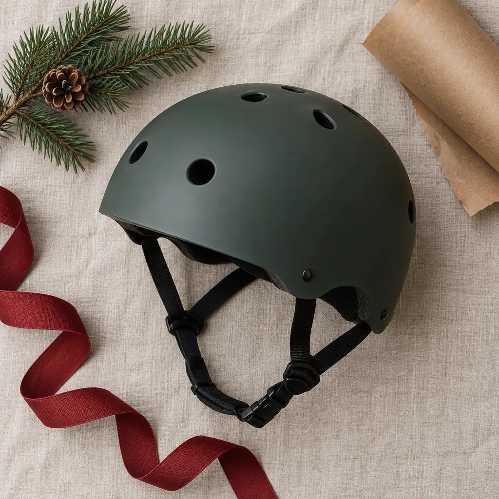 Representative photo-style image of skateboard helmet — generated, not a specific product