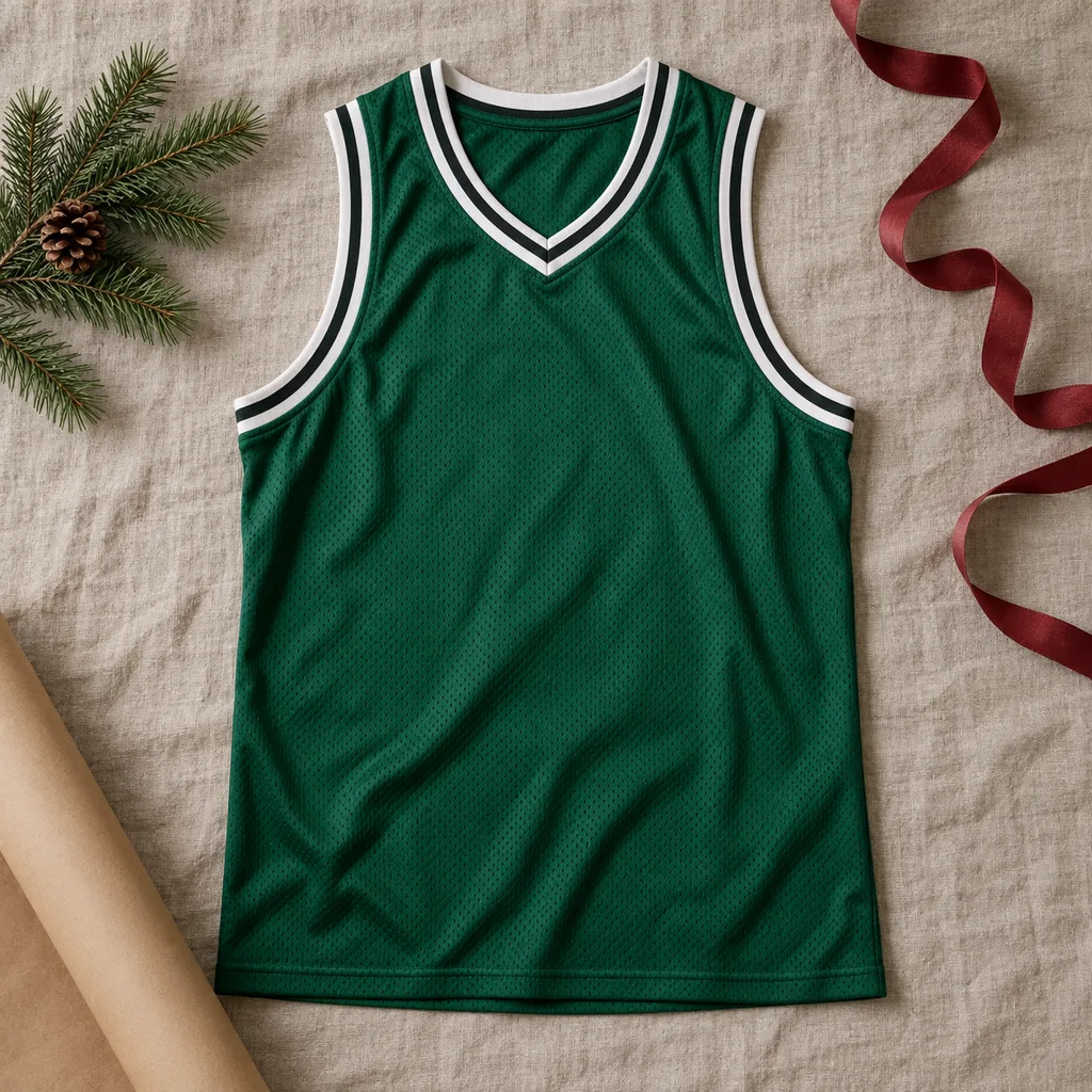 Representative photo-style image of replica basketball team jersey — generated, not a specific product