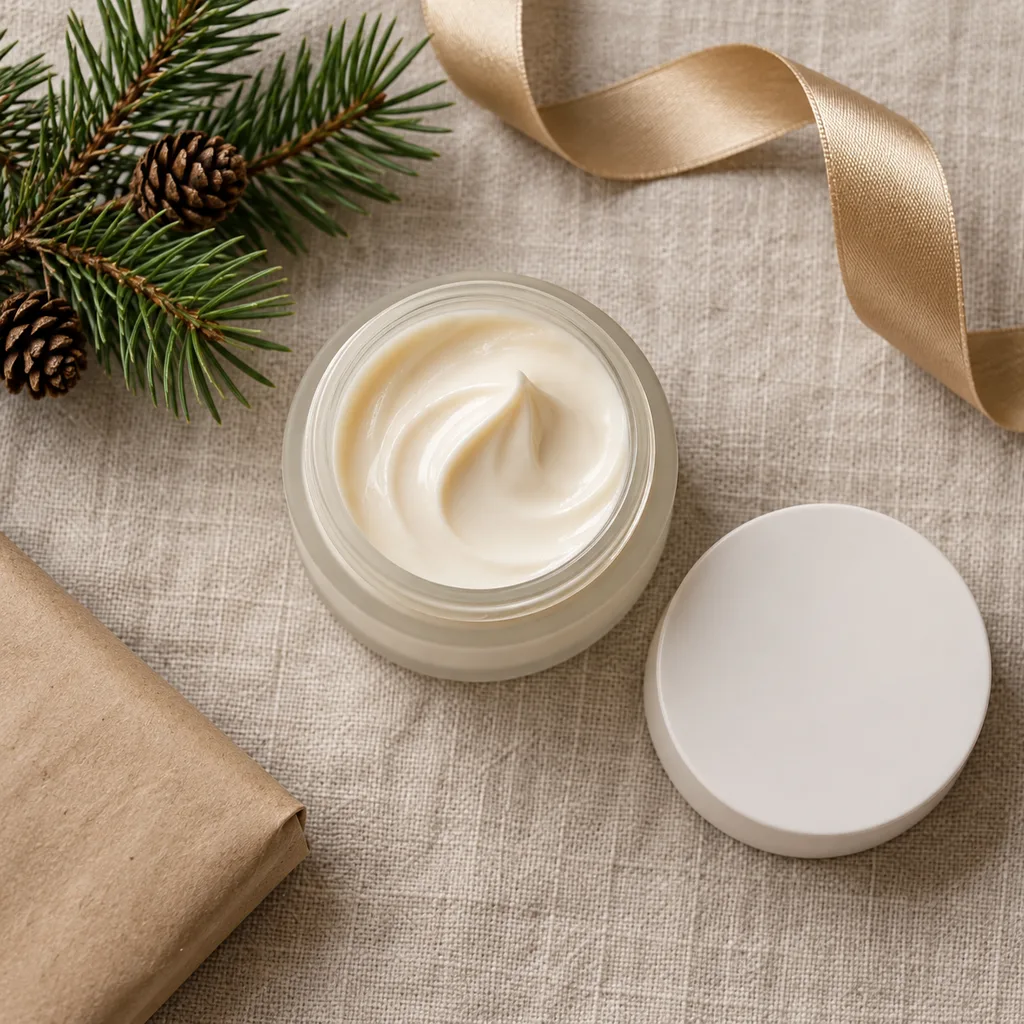 Representative photo-style image of restorative overnight face cream — generated, not a specific product