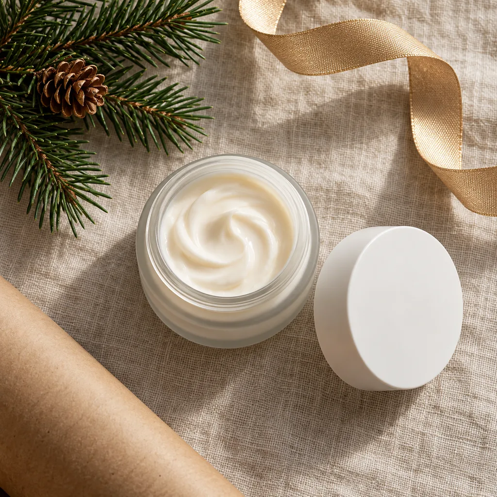 Representative photo-style image of restorative overnight face cream — generated, not a specific product