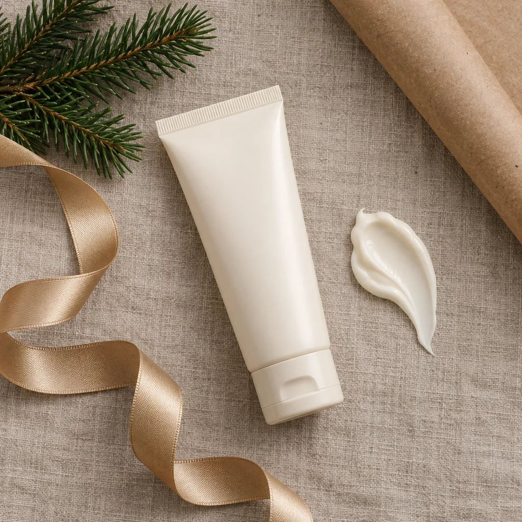 Representative photo-style image of rich hydrating hand cream — generated, not a specific product