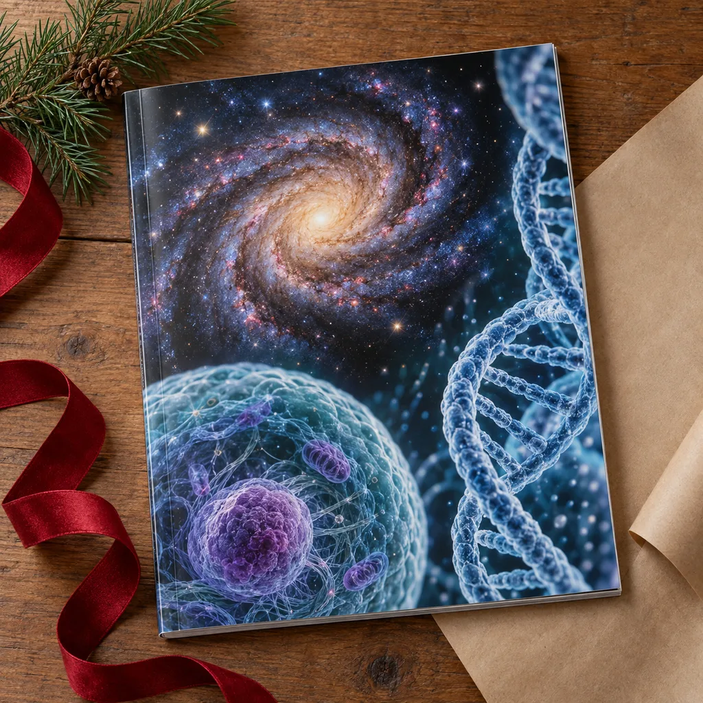 Representative photo-style image of scientific discovery magazine — generated, not a specific product