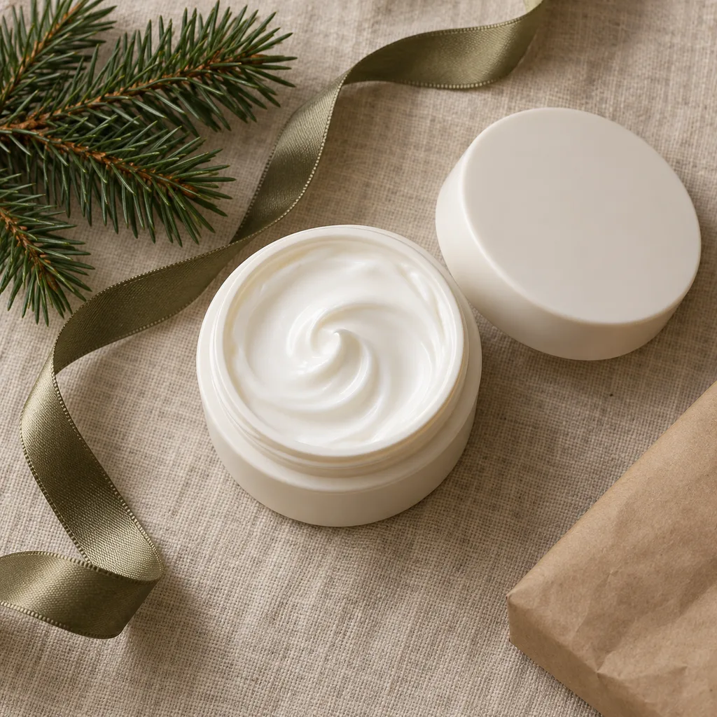 Representative photo-style image of moisturizer for sensitive skin — generated, not a specific product
