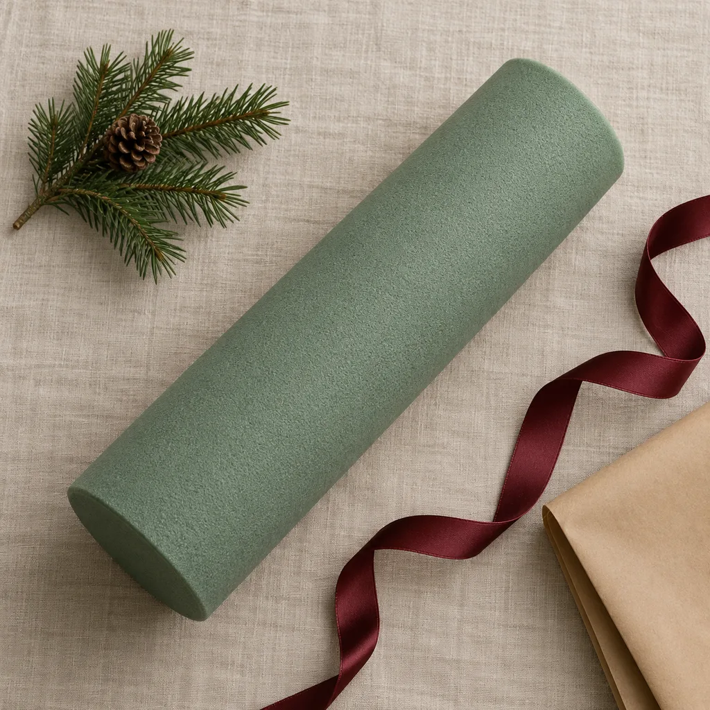 Representative photo-style image of soft density foam roller — generated, not a specific product