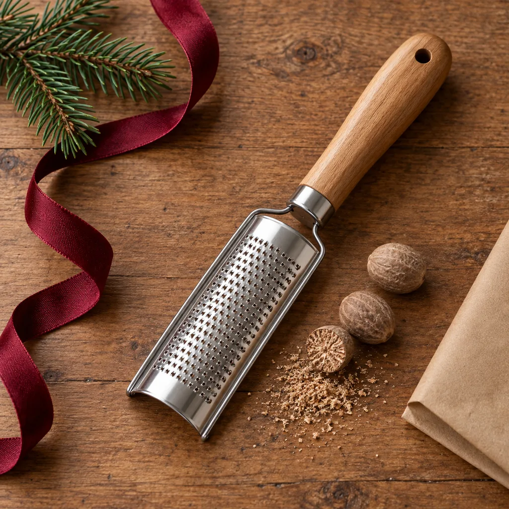 Representative photo-style image of specialized spice grater — generated, not a specific product