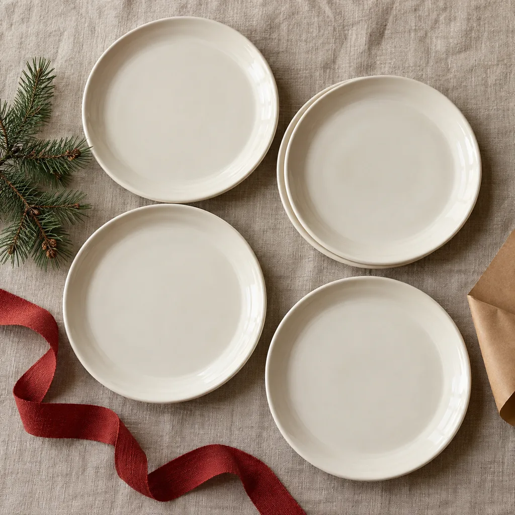 Representative photo-style image of salad plates — generated, not a specific product