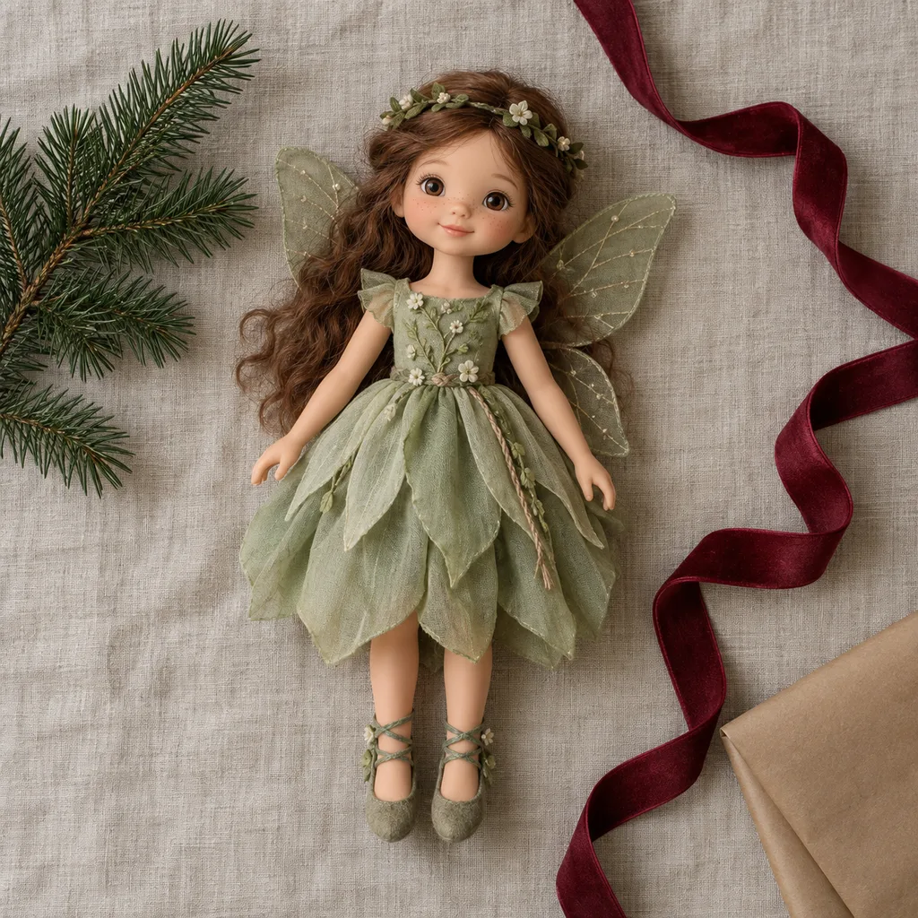 Representative photo-style image of themed character play doll — generated, not a specific product