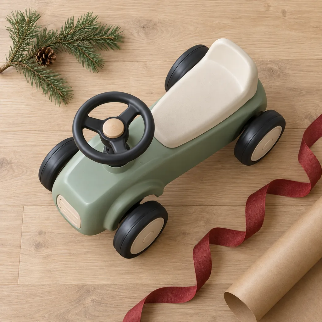 Representative photo-style image of toddler foot-to-floor ride-on — generated, not a specific product