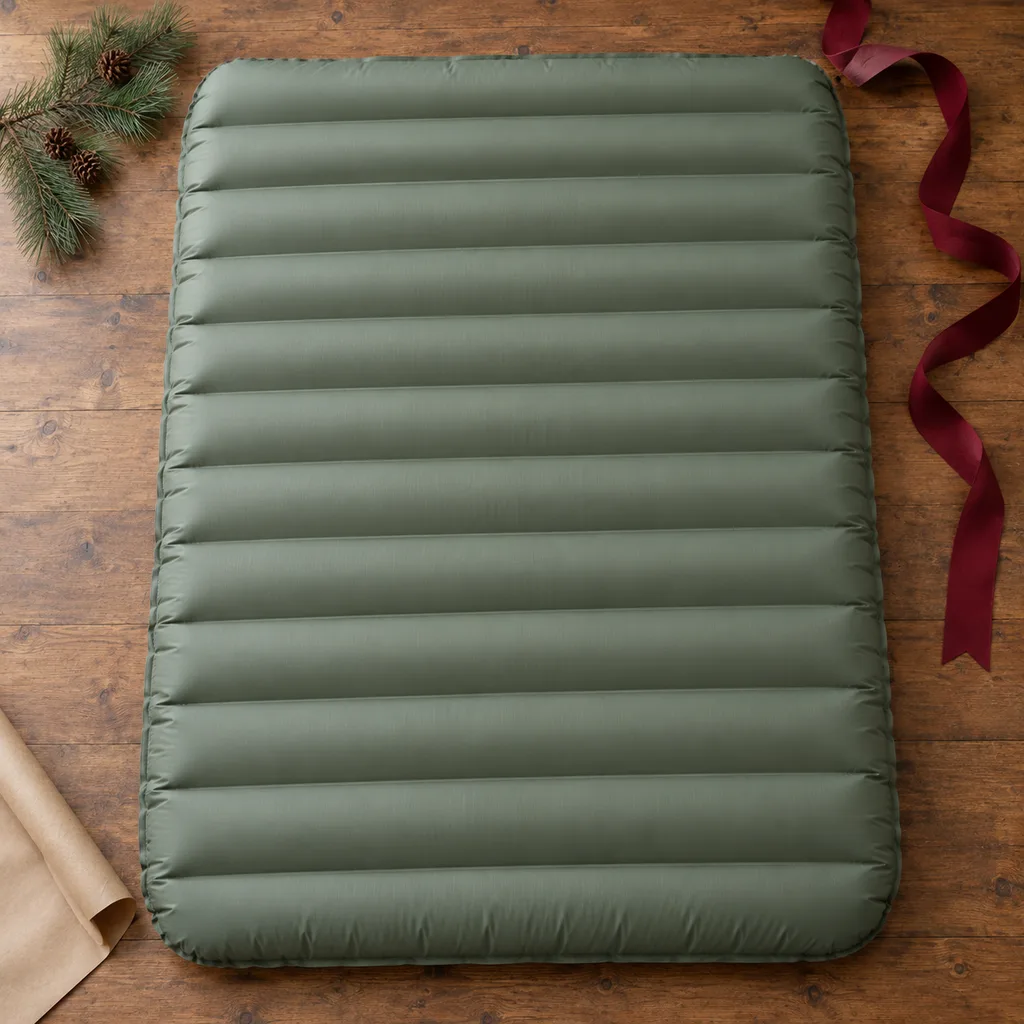 Representative photo-style image of two person sleeping pad — generated, not a specific product