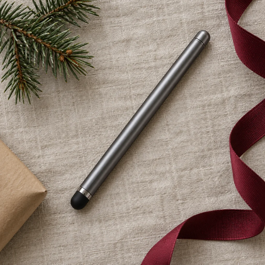 Representative photo-style image of universal capacitive touchscreen stylus pen — generated, not a specific product