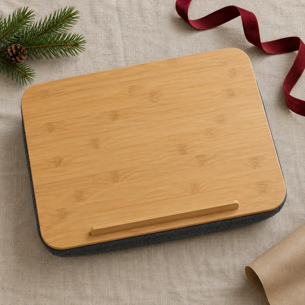 Representative photo-style image of lap desk for laptop — generated, not a specific product