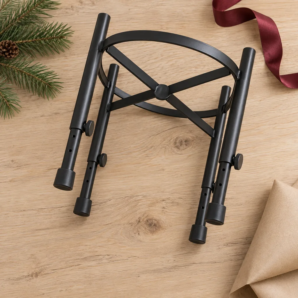 Representative photo-style image of versatile adjustable height plant stand — generated, not a specific product