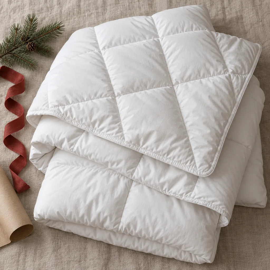 Representative photo-style image of versatile all-season duvet insert — generated, not a specific product