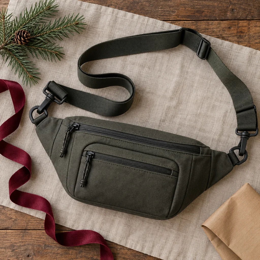 Representative photo-style image of versatile convertible multi-wear pack — generated, not a specific product