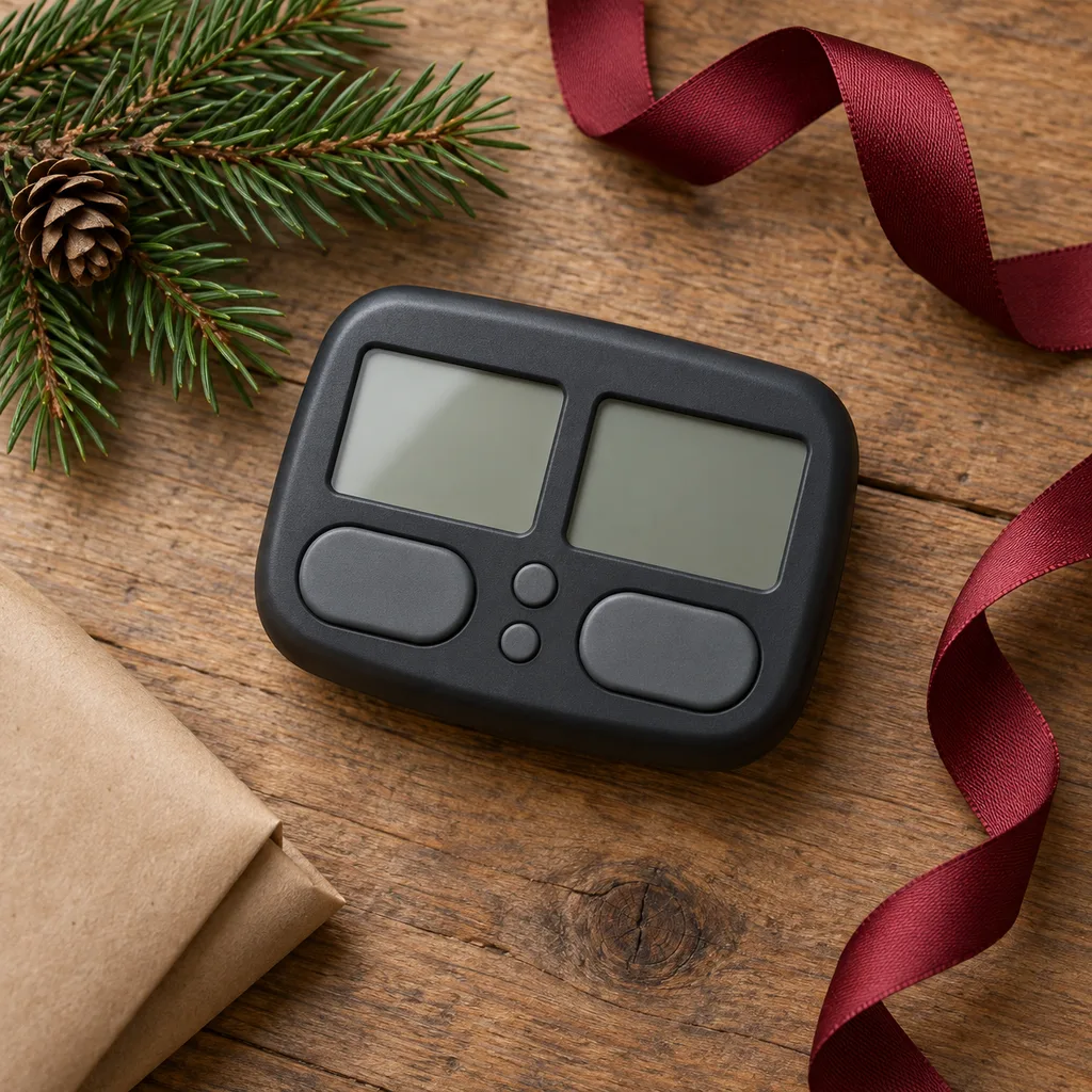 Representative photo-style image of versatile digital game timer — generated, not a specific product
