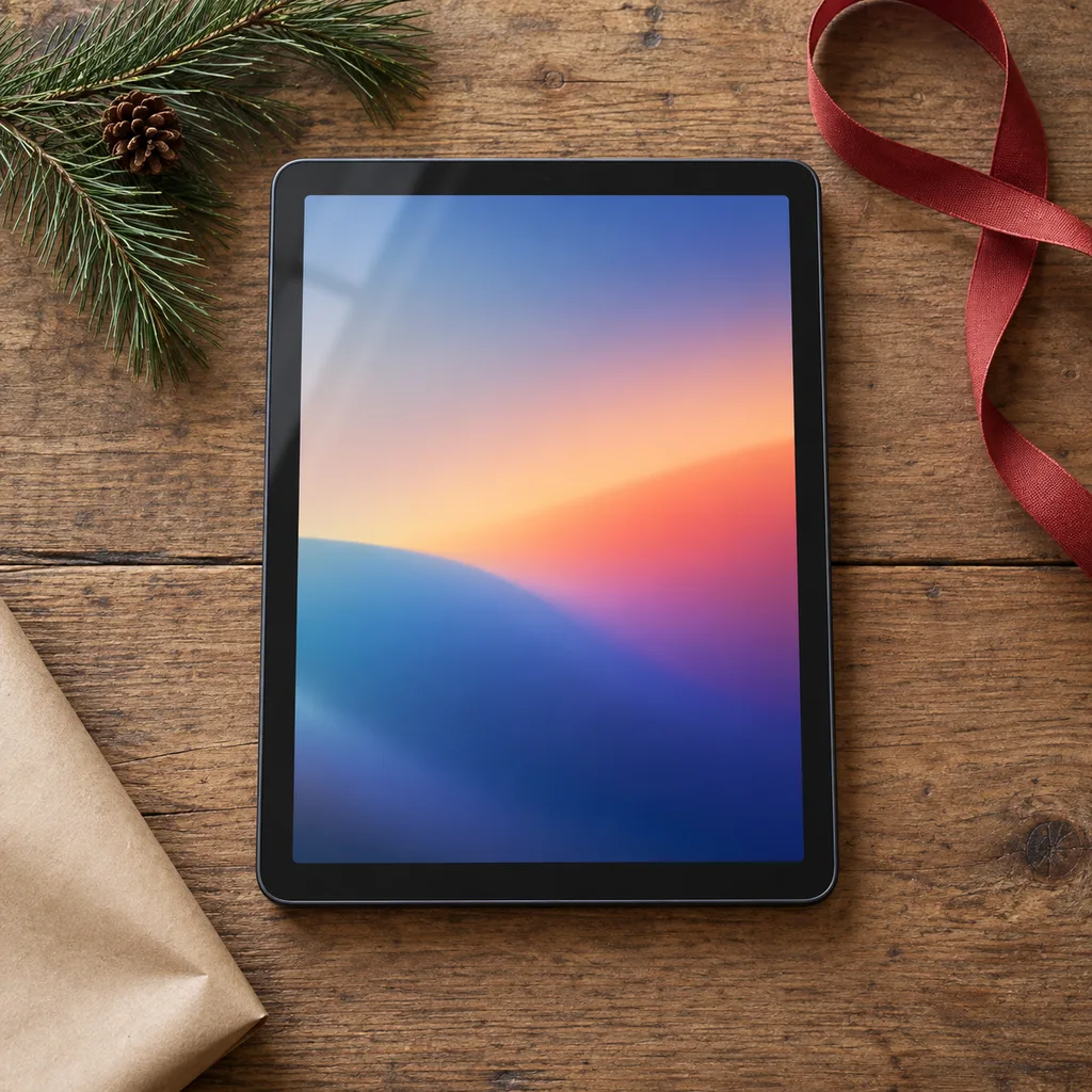 Representative photo-style image of versatile touchscreen tablet device — generated, not a specific product