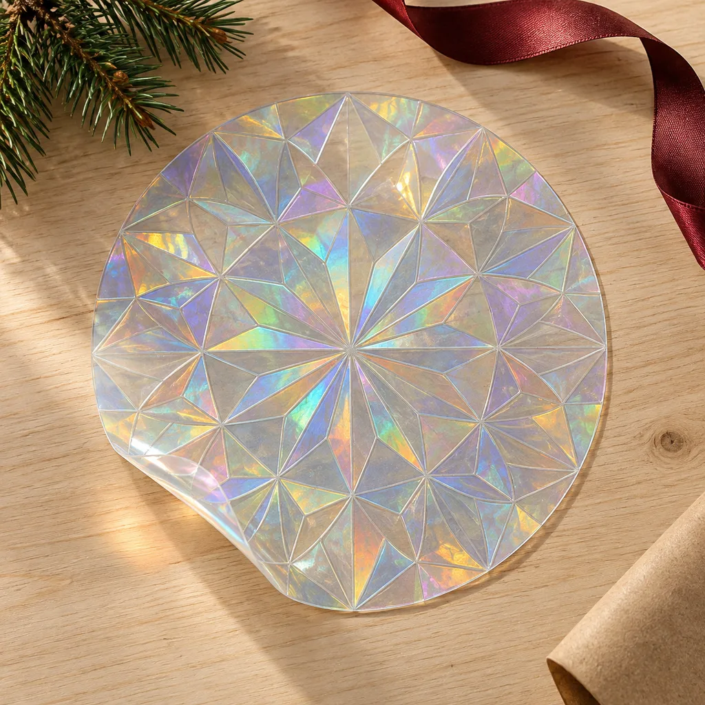 Representative photo-style image of window film suncatcher decal — generated, not a specific product