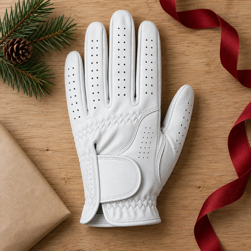 Representative photo-style image of youth golf glove — generated, not a specific product